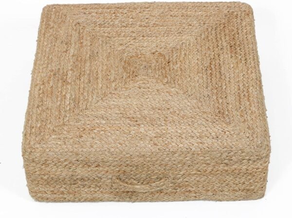 jute floor cushion for living room