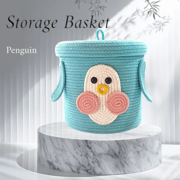 penguin storage basket