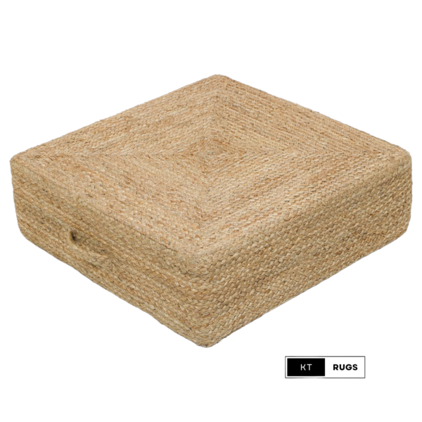 jute floor cushion for living room