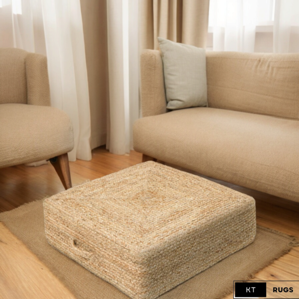 jute floor cushion