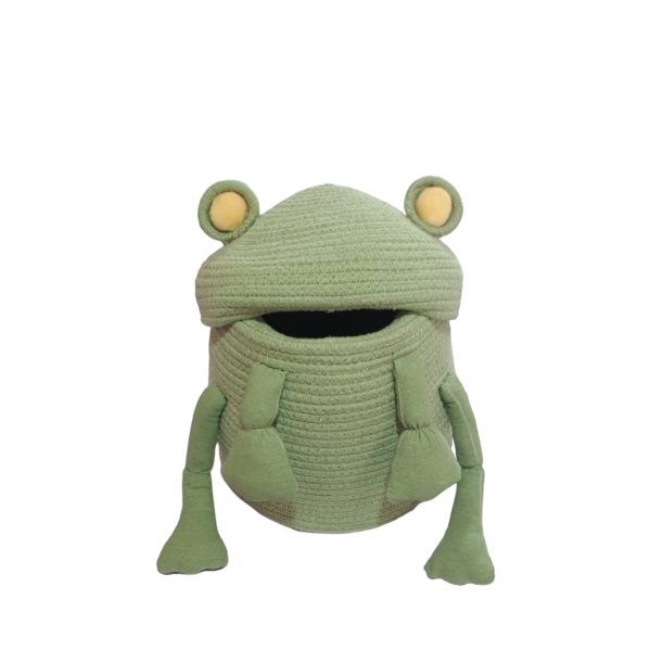 Crazy Frog Storage Basket Kids Toys Green