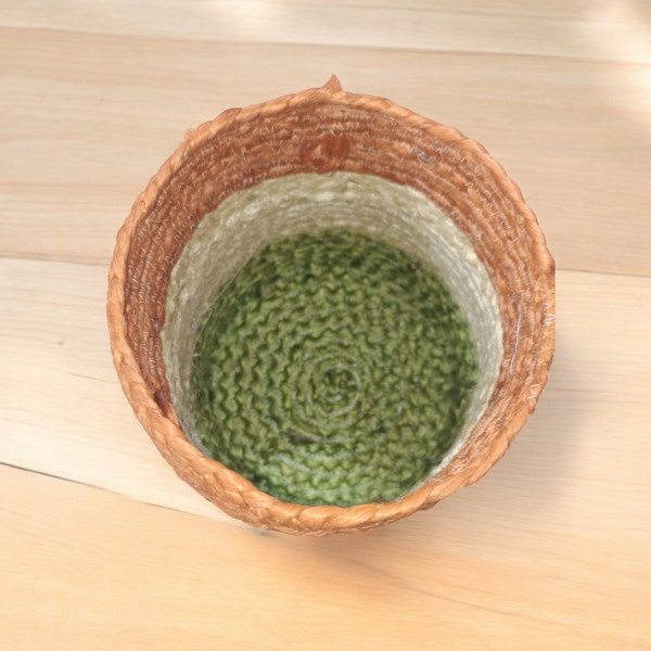 Tiranga Jute Basket: A Versatile Storage Solution