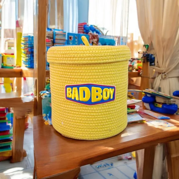 Bad boy storage basket