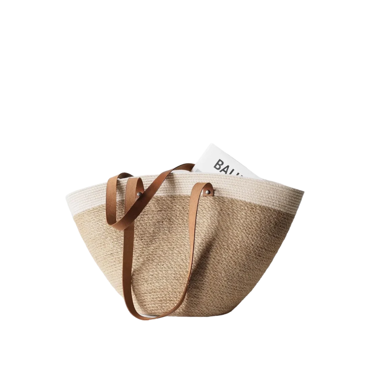 Large Tote Bag | Jute Tote Bag | Beach Bag | KTTB1003 Tote Bags - Image 2
