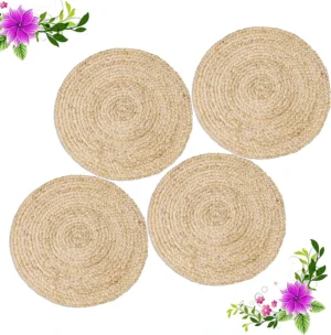 Jute table placemats | Pack of 6 pcs