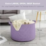 Extra Large Laundry Basket 22x14 inches - Image 14