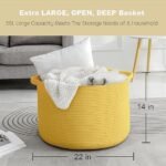 Extra Large Laundry Basket 22x14 inches - Image 10