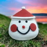 Cute Faces Storage Baskets | Kids Toy Baskets | Gift Hamper | Baby Tray Bucket Organizer 8x8" - Image 4