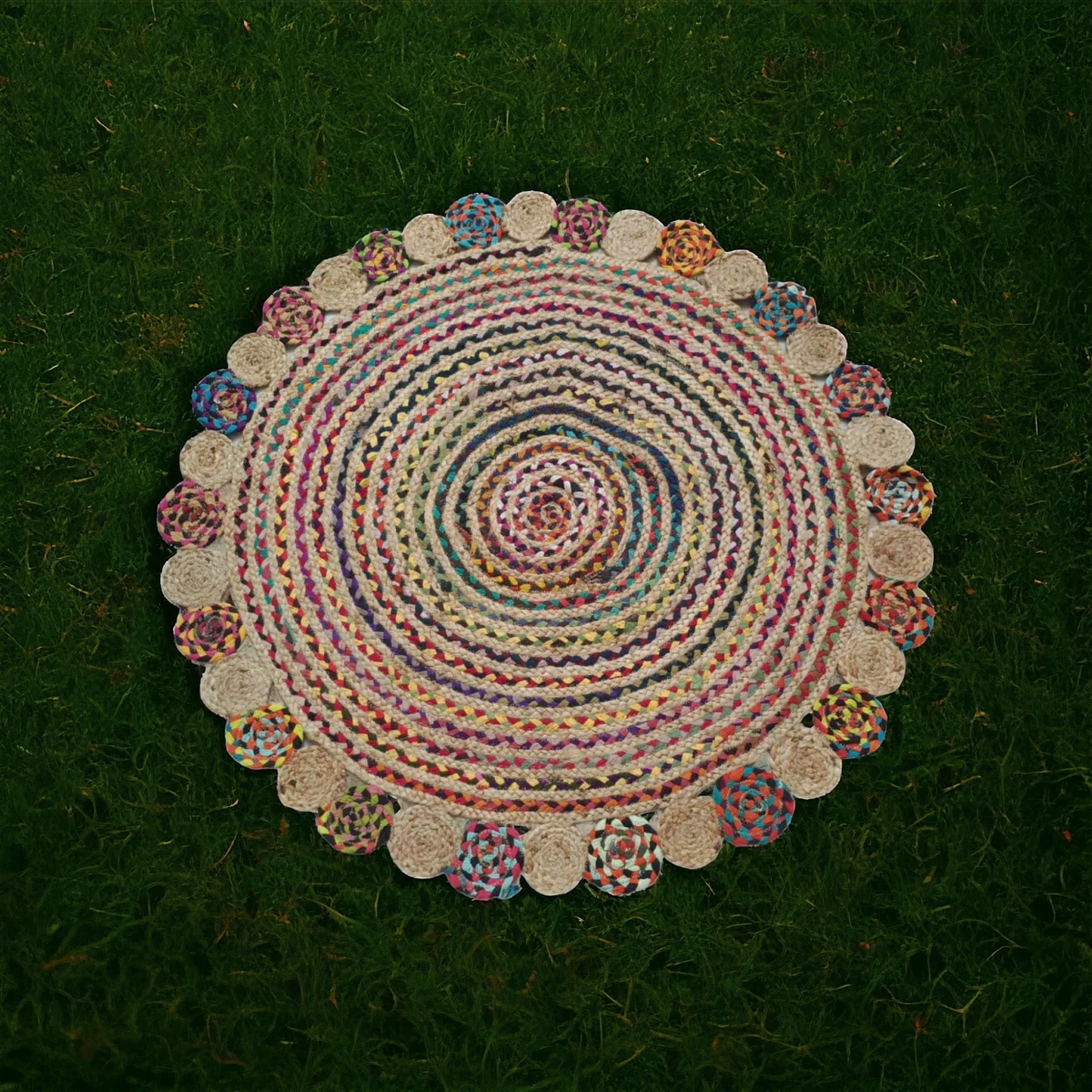 Jute Chindi Rug - Image 2