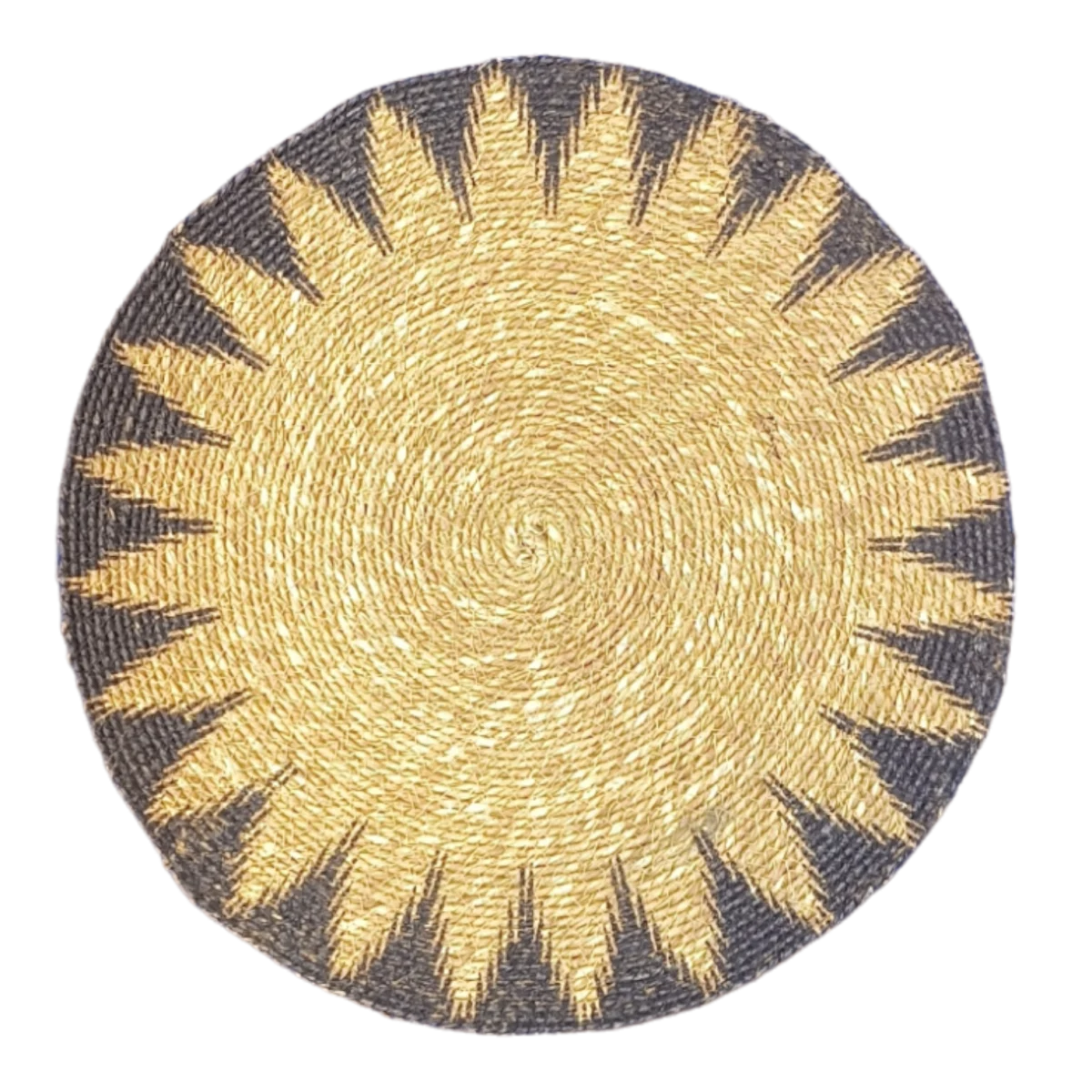 Seagrass Placemats Round | 15" Printed Table Placemats For Kitchen | Buy Eco Friendly Placemats Online | Pack of 4 pcs - Image 3