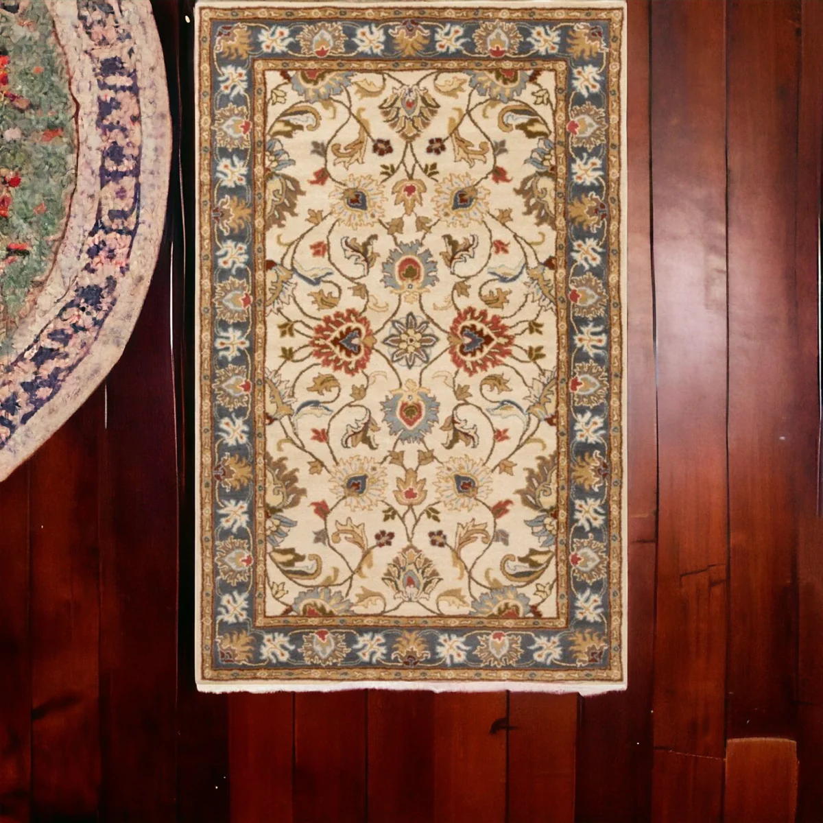 Luxury Floral rugs | Exquisite Floral Rugs and Carpets | Handmade Carpets | 8x10 Feet Carpets - Image 2