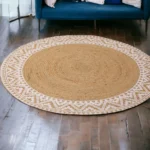Farmhouse Jute Area Rug | Premium Rugs For Living Room, Outdoor Rugs