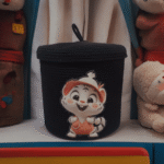 Kids Lid Basket With Beautiful Characters 10x10 Inches - Image 2