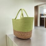 Jute Cotton Tote Bag For Office - Image 2