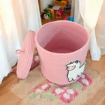 Store in Style: The Eco-Friendly Alpaca Llama Storage Basket - Image 2