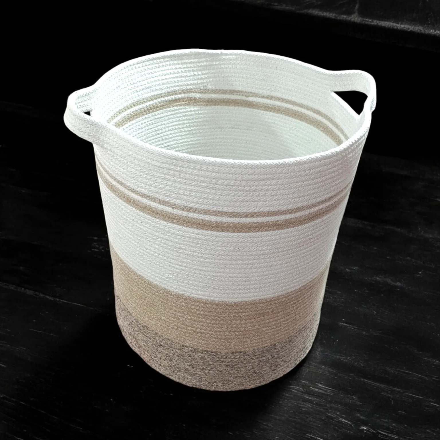 Premium Cotton Rope Laundry Bag from KT Rugs - Image 2