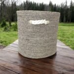 Discover Our Stylish Premium Laundry Basket: The Foldable Round Design - Image 2