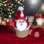 Handmade Holiday Decor Christmas Gift Basket - Image 4