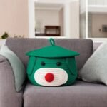 Cute Matka Storage Basket with Lid 8x8 Inches - Image 5