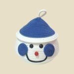 Multipurpose Matka Cartoon Basket-Snowman Santa - Image 5