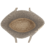 EcoChic Designer Jute Tote - Image 4