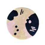 Premium Hand Tufted Wool Rug Round 3ft-6ft - Image 3