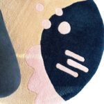 Premium Hand Tufted Wool Rug Round 3ft-6ft - Image 2