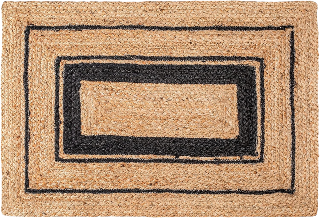 Jute area rug