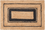 Jute area rug