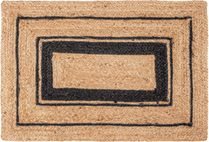 Jute area rug