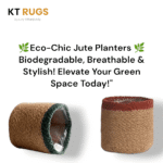 Jute Planter Basket - Woven Jute Rope Covers for Decorating Indoor/Outdoor Succulents, Small Plant Pots - Set of 2 - Image 2