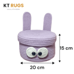 Cartoon Character Storage Basket – 20 cm x 15 cm | Playful & Practical Organizer - Image 2