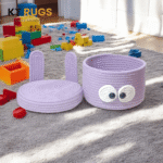 Cartoon Character Storage Basket – 20 cm x 15 cm | Playful & Practical Organizer - Image 3