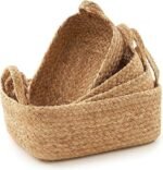 jute storage basket set