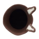 Saki- Animal-Themed Cotton Rope Storage Basket - Brown Coffee (18cm x 18cm) - Kids Room, Shelf, Kitchen Organizer - Image 5