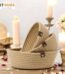 Cotton Rope Storage Bowls Set, Round Woven Bowls, 10/9.4/8.7 inch Diameter, 3.5/3/2.8 inch Height, Natural Beige