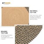 Stylish Modern Braided Rug - Image 3