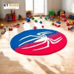 Premium Spider Rug – Handtufted Custom Wool Accent Rug (80 cm) - Image 3
