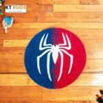 Premium Spider Rug – Handtufted Custom Wool Accent Rug (80 cm) - Image 4