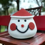 Cute Faces Storage Baskets | Kids Toy Baskets | Gift Hamper | Baby Tray Bucket Organizer 8x8"