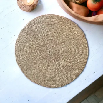 Sea Grass Placemats For Home | Kitchen Placemats | Heat Resistant Placemats | Pack of 6 pcs